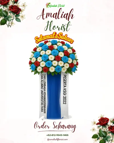 Standing Flower di Aula Jayang Tingang Palangkaraya